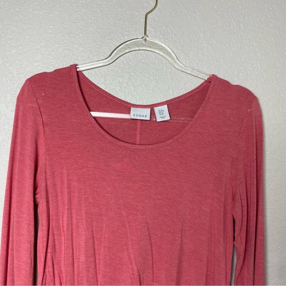 KENAR Scoopneck Sherbert Stretchy Hi Lo Top Size M - Picture 7 of 7